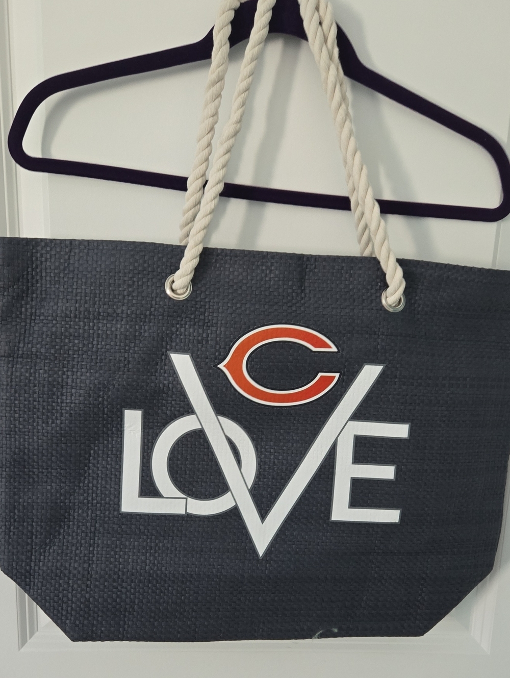 NFL Love Chicago Bears Tote